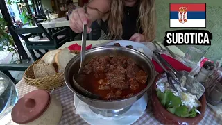 Eating The Best Goulash In SUBOTICA | Northern Serbia 🇷🇸