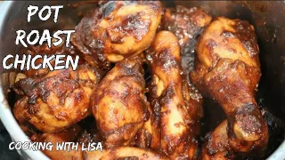 Guyanese Pot Roast Chicken || Cooking with Lisa