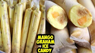 Mango Graham Ice Candy || Soft and Creamy Mango Graham Ice Candy