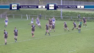 Leeds Rhinos U19 60 Newcastle Thunder U19 4