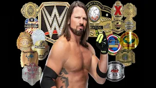 AJ Styles Championship History