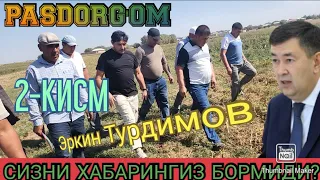 ПАСДОРГОМ. УЧ МИНГ ГЕКТАР ЕР УСТИДАГИ КАТТА МАЖАРО.  2 КИСМ