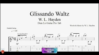 Glissando Waltz for Guitar Tutorial with TABs