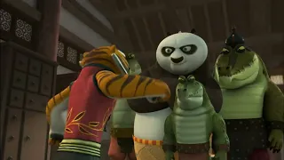 Kung Fu Panda Evil Po Kicks out the Furious Five