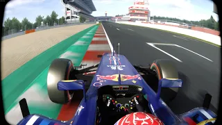 Max Verstappen Test Drive - RB7 At Barcelona / Assetto Corsa