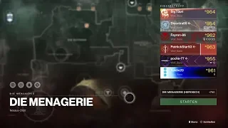 Destiny 2#941 Die Menagerie "HEROISCH" | Izanagis Bürde Kat. und Thron Spalter looten [HD][PS4]