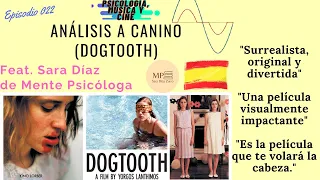 Análisis a CANINO (DOGTOOTH) Ft. Sara Díaz de MENTE PSICÓLOGA 🇪🇸 | Yorgos Lanthimos 🇬🇷