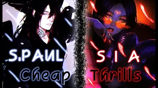 ➤ Cheap Thrills [Nightcore] - Sia ft. Sean Paul (Switching Vocals)