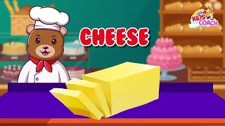 Foods - Kids vocabulary - World food - Learn English for kids - English educational video