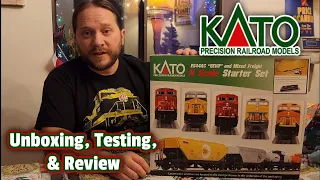 Kato N Scale Model Railroad Starter Set - Unboxing, Testing, & Review