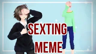 【MMD + Motion DL】SEXTING MEME +18【BALDI'S BASICS ANIMATION】