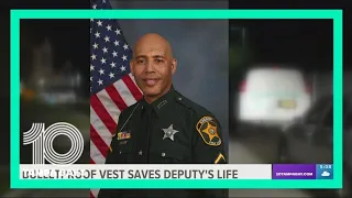 Polk sheriff: Deputy in 'great shape' after being shot; suspected shooter arrested