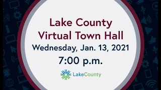 Virtual Town Hall - Jan. 13, 2021