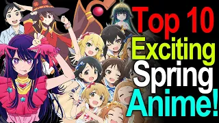 Top 10 Exciting Spring 2023 Anime Titles! Plus Returning Shows!