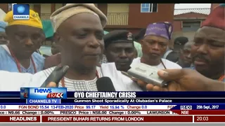 Oyo Chieftaincy Crisis: Gunmen Shoot Sporadically At Olubadan's Palace