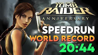 Tomb Raider: Anniversary Speedrun in 20:44 (World Record)