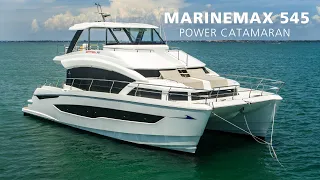 MarineMax 545 | The Newest Advancement in Power Catamarans