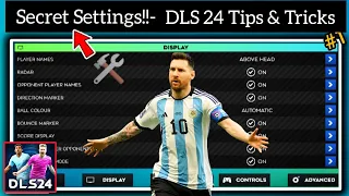 SECRET SETTINGS!! - DLS 23 TIPS AND TRICKS [EP.1]