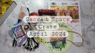 Sacred Space Crate - Beltane - April 2024 #unboxing