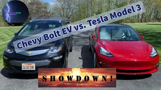 Chevy Bolt vs Tesla Model 3