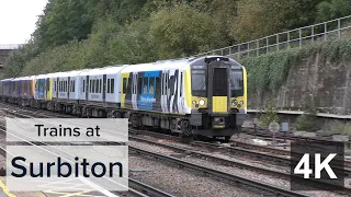 Trains at Surbiton | 23/10/21 | 4K