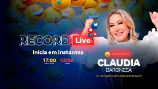 Claudia Baronesa no 'Record Live'