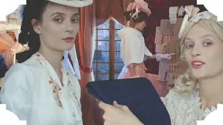 Tailor Shop (::) Buttons, Fabrics ✂️ Measuring you. Victorian Era ASMR