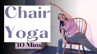 CHAIR YOGA | 30 Min Accessible Stretch Class