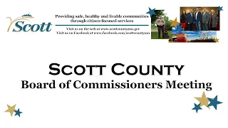 Scott County Board Live Stream