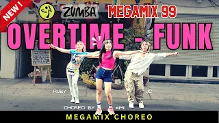 #zumba OVERTIME MEGAMIX 99 FUNK POP - Dahrio | Choreo by ZIN Kimi | Zumba Fitness Megamix Choreo
