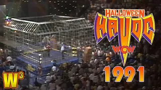 The Infamous Chamber of Horrors Match! WCW Halloween Havoc 1991 Review