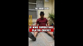 If WWE Superstars Played Cricket (1) #shorts
