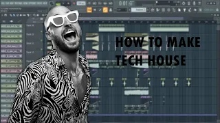 FULL PROFESSIONAL TECH HOUSE (FISHER, CLOONEE, ENDOR, CHRIS LAKE, JAMES HYPE STYLE) FLP DOWNLOAD