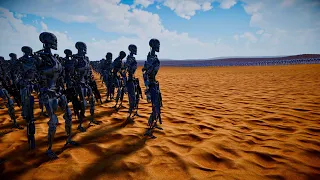 10 MILLION TERMINATORS vs 1 MILLION CLONE TROOPERS | Ultimate Epic Battle Simulator 2