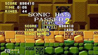 Super Sonic + Hyper Sonic in Sonic 1 in 12min 15 44sec 16 9 Aspect TAS With CamHack by DMTM 2017 12