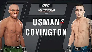 UFC 268 | Kamaru Usman vs Colby Covington | Full Match Highlights | Usman vs Covington