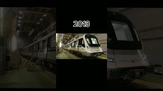 The MRT train evolution 🇸🇬#mrt #shorts