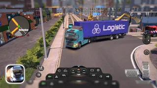 Truck Simulator: World - GamePlay #1 (Volvo FM with Box Trailer)
