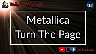 Metallica - Turn The Page (Karaoke)