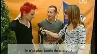 Muse - Interview Werchter 2001