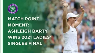 Ashleigh Barty Wins Ladies' Singles Title | Wimbledon 2021