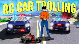 Trolling Cops with TINY RC Car in GTA 5 RP!