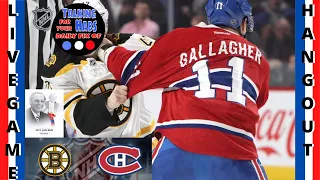 Montreal Canadiens vs Boston Bruins - Talking Habs Live NHL Game Hangout 04/24/22