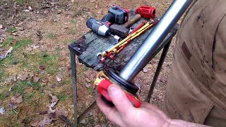 Hydraulic Cylinder - disassembly to repair bent push rod