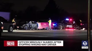 Kaysville police officer stops wrong-way driver on I-15