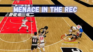 GLITCHED 6'7 is a MENACE in the REC NBA 2K22 NEXT GEN!