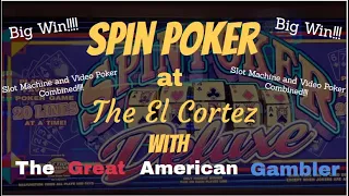 SPIN VIDEO POKER AT THE EL CORTEZ