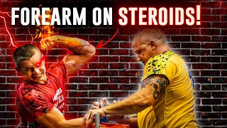 The BIGGEST FOREARM in ARMWRESTLING history!