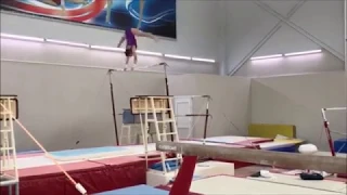 Aliya Mustafina shows her UB routine for 2018 Worlds