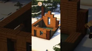 EASY Winter Cabin in Minecraft❄️